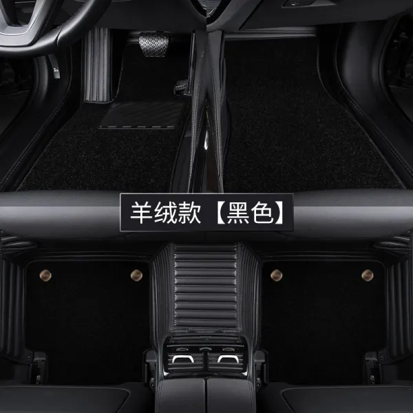 타입 혼다 신 CRV 날카롭다 혼동 몰딩 자동차 카매트 전용 더블레이어 코일 발판 코일카 매트, 캐시미어 타입 블랙