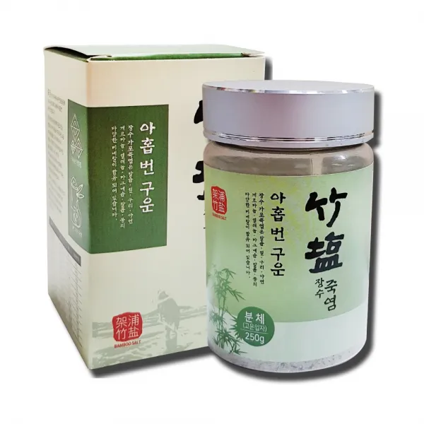일촌샵 9회 장수 죽염 분체형(250g), 1개, 250g