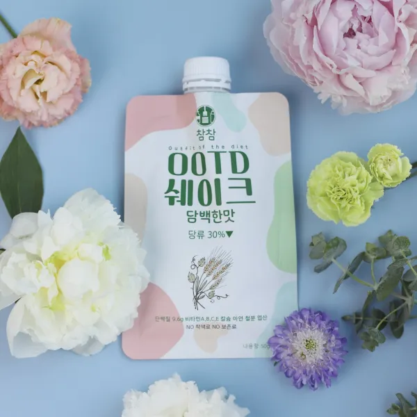 [꾸콤] 참참 OOTD쉐이크 담백한맛 고단백 2종 50g, 1개, 담백한 일주일 (OOTD담백한맛 5)