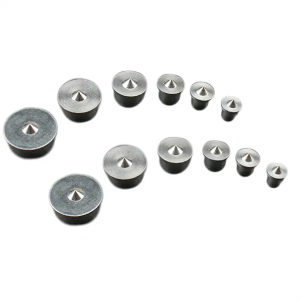 ZLD 12pcs 4 12mm Tenon Center Set Dowel Pins Center Point Set Downhole 도구