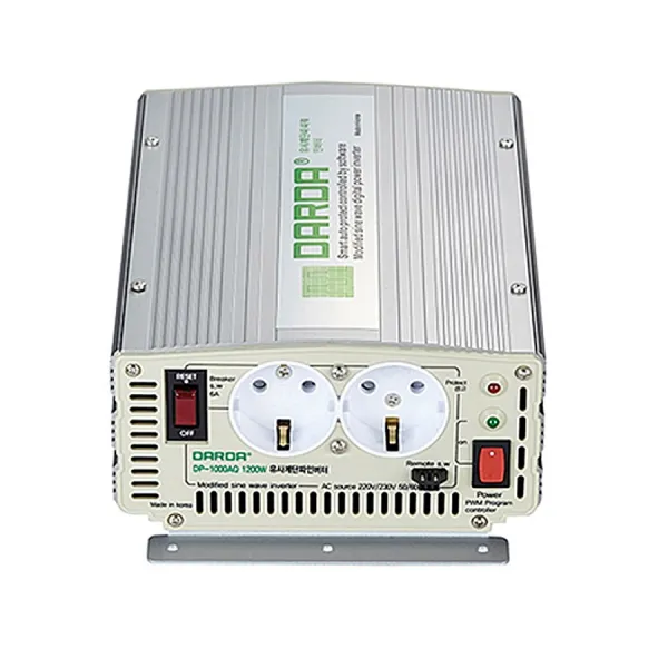 DARDA 차량용 인버터 1200W DC12V 유사계단파