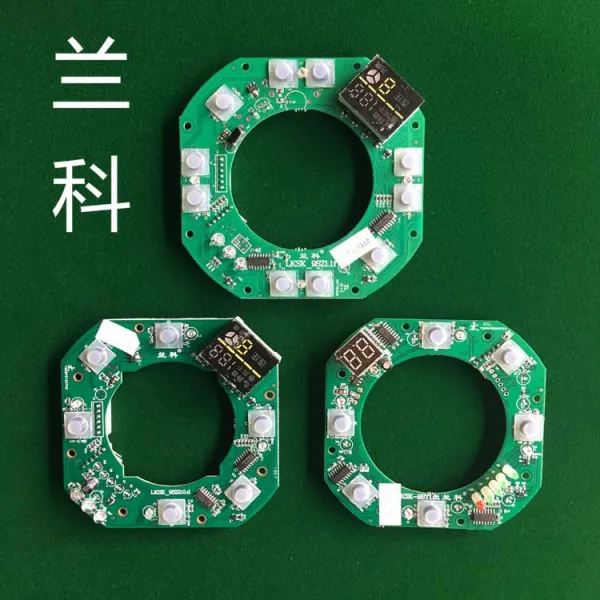 마작테이블 전자동 마장기 부품 조작 디스크 칩 팔레트 메인보드 란과, 블루 액정 겹버튼 로드