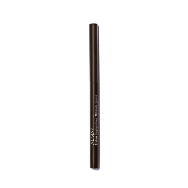 Almay Eyeliner Pencil 저자 극성 무자비 성 오일 프리 무 향료 안과 의사 테스트 장시간 착용 및 방수 샤프너 내장, 단일상품, 단일상품