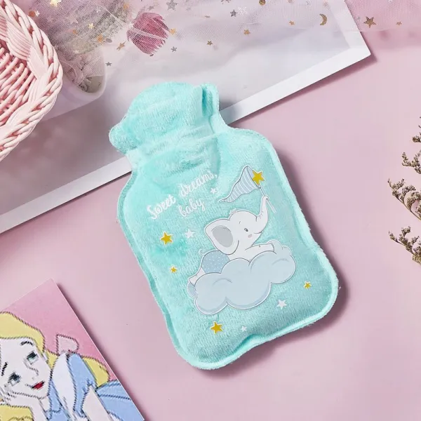 사이드머니 미니손난로 액상손난로 기프트 휴대용 취미 스웨이드 작고깜찍 이모 더운 물 허리와 복부 월경 맟춤제작 털 그린 작은상 350ml