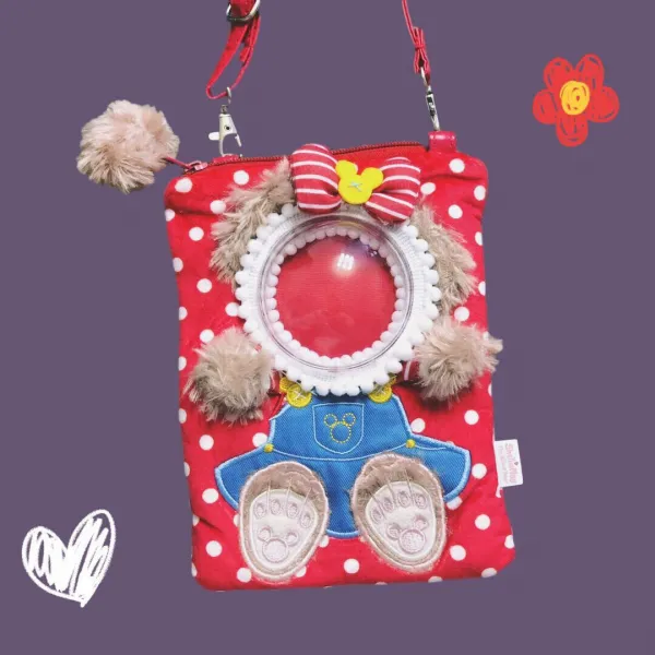 구체 관절 인형 구관 강보 구관옷 케이스 구관 가방 소품, 셜리, 18cm*14cm*3cmcm