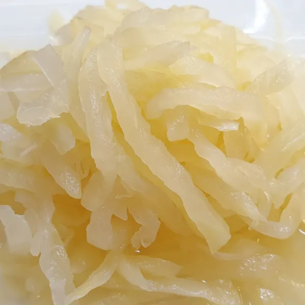 건영푸드 국산 무짠지 채 1kg 1박스 세상 편하다 안썰어 무채, 1봉