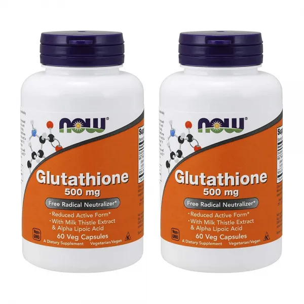 Now foods Foods Glutathione 500 mg - 60 Vcaps 2 Pack, 1개, 상세내용 참조