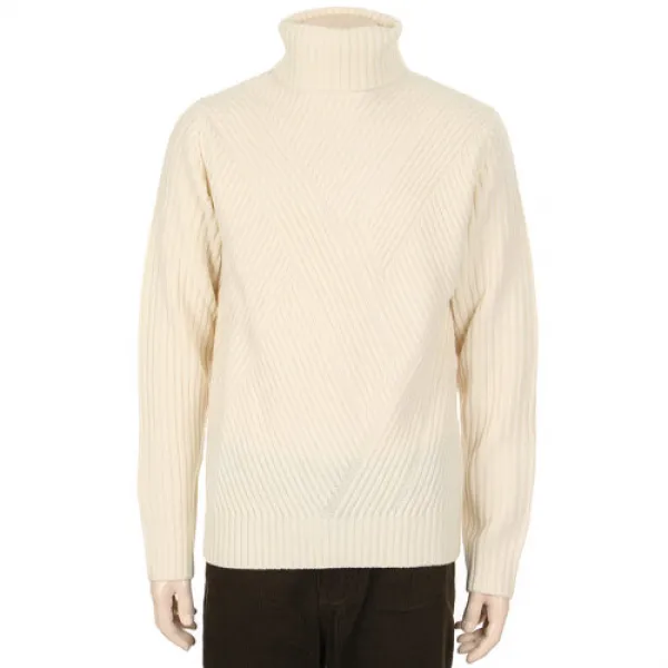 테이트 남성 루즈핏 사선 골지 풀오버 KA9W0-MSP130