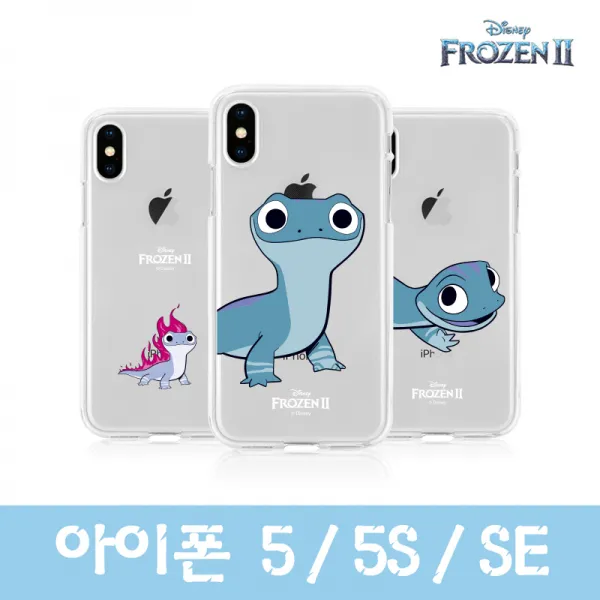 쇼핑정거장 디즈니 정품 겨울왕국2 브루니 투명젤리 케이스 애플 아이폰5 5S SE