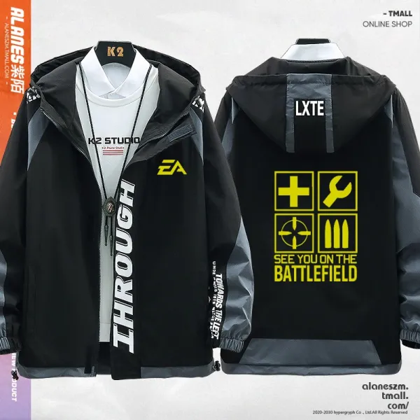 홍마켓 전쟁터 5된서리 엔진 EA 주변 옷 캐쥬얼 마저도 모자 남성 청소년 트렌드