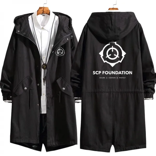 패딩 SCP재단이다 SCP049돌림병 의사 EUCLID 급 자켓코트 하프기장