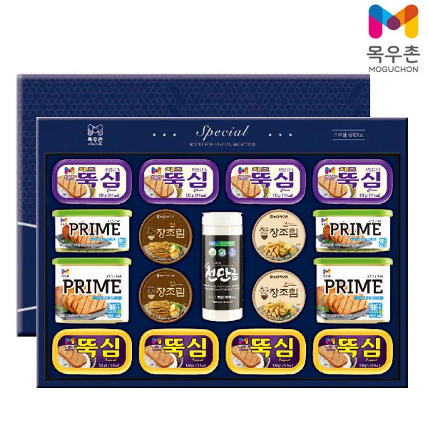 목우촌 스페셜 종합1호(장조림 천만금 뚝심 프라임) 스팸 런천미트 로스팜 무료배송, 1개