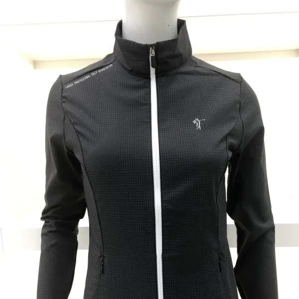 LPGA 이승연 프로데뷔 첫우승 기념 이벤트)베이직 솔리드 윈드 브레이커L191WB793P(BK), 검정