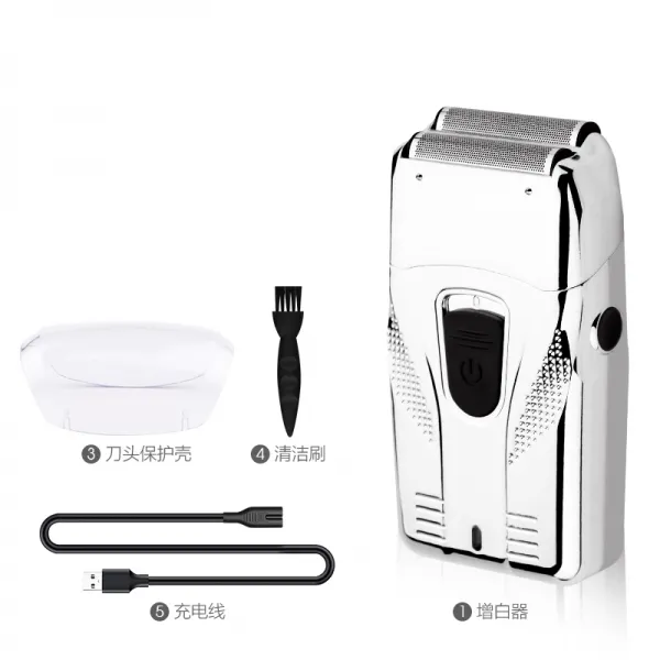 면도기 독일 깎다 맨머리 신기 전용 자 증가하다 화이트 이발 머리를 투웨이 전동 4949189851, 화이트 _충전 헤드 _세척솔 _보호