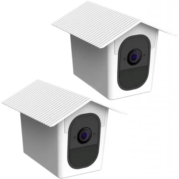 Arlo Pro Arlo Pro 2 용 내후성 Bridhouse-실내 및 실외 사용을위한 포괄적 인 보호 하드 케이스 (흰색 2 팩) : 전자 제품, 단일옵션