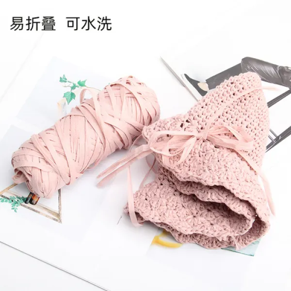 해외직구 히와 등줄기 끈 핸드메이드 diy 재료백 여름 어부라피아실 라탄실 여름 가방뜨기 코바늘 티코스터 뜨개질 알로하실-31543, 11.11주홍