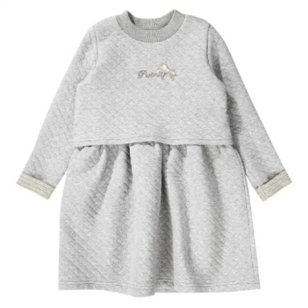 페리미츠 베이직 누빔 레이어드 원피스 P1745o592 고잔점