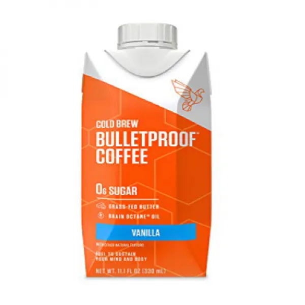 Bulletproof Vanilla Cold Brew Coffee Keto Diet Friendly Sugar Free Non Gmo Organic With Brain 1set