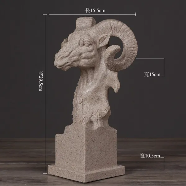 북유럽 모던 심플 동물예술품 인테리어 F