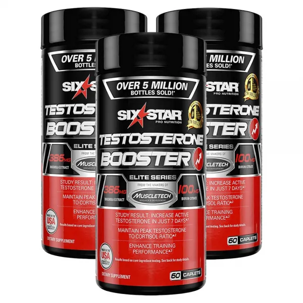 SIXSTAR 식스스타 테스트론 부스터 60정 3병 Testosterone Booster