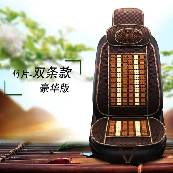 상하이 폭스바겐 신폴로 단좌 파인애플 발트 삼양상 전용 자동차방석 대나무 편편 사계절, yunl싱글 태블릿 대나무조각 호화판