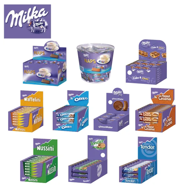 스위스 밀카 초콜릿 대용량박스 10종 MILKA, 밀카 텐더 호두 21개입