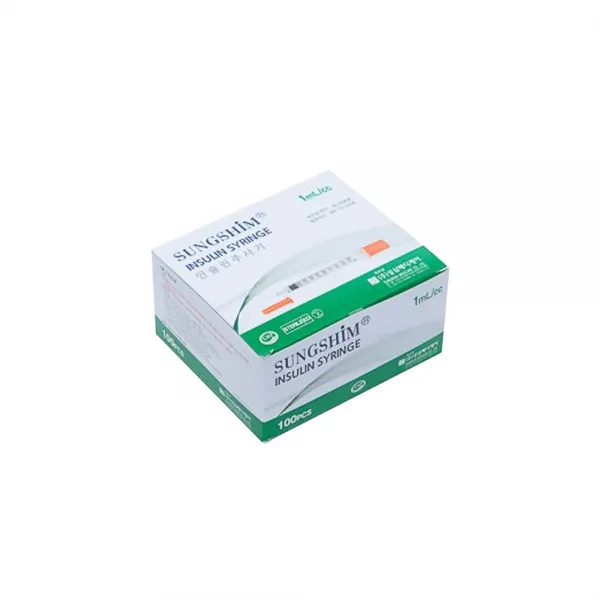 성심 인슐린주사기 1cc 30G 12.7mm, 단일상품
