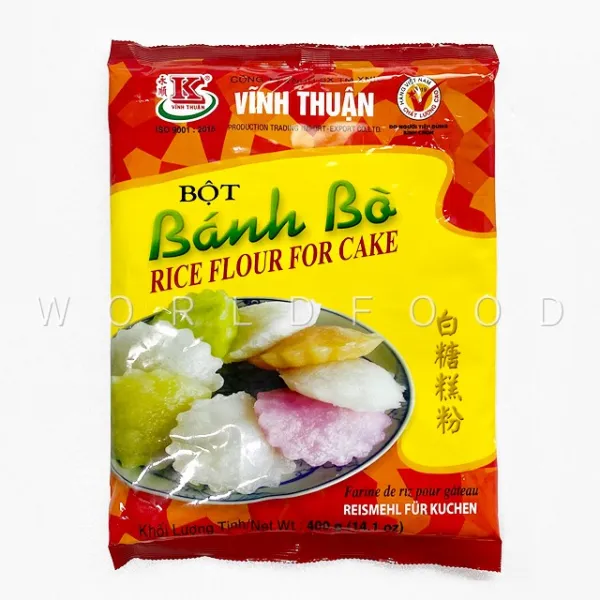 월드푸드 베트남 떡 만들기 봇 반보 쌀케이크 가루 타피오카 전분 BOT BANH BO, 1봉, 400g