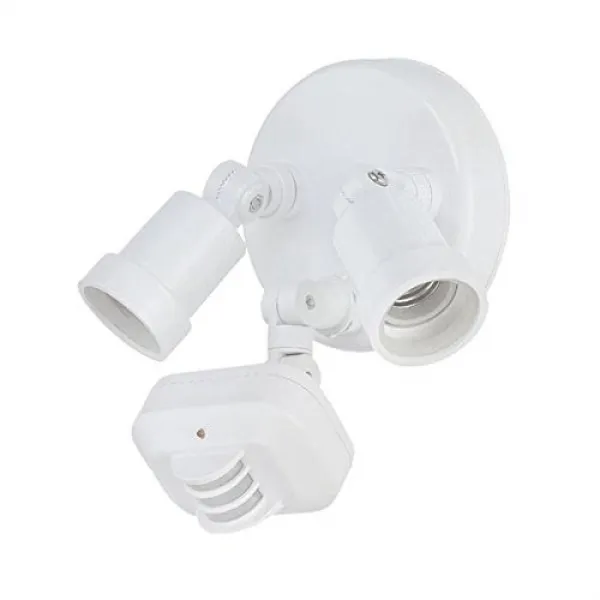Acclaim MFL2WH Motion Activated FloodLights Collection 2-Light Outdoor Light Fixture Gloss White 갈채, 1