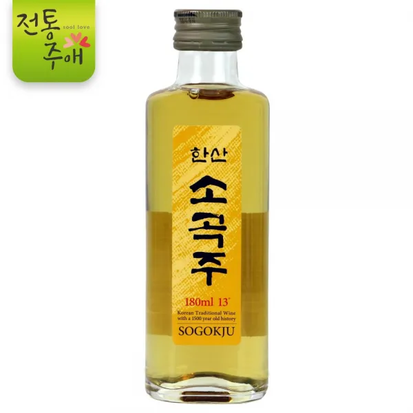전통주애 맛보기 술 - 식품명인 백제소곡주 180ml 13%, 1개