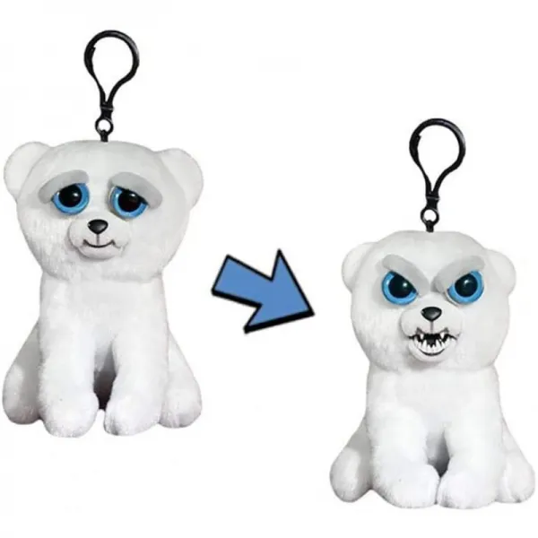 페티쉬 애완동물 미니 칼 북극곰 - 배낭 당나들 - 누르면 신음소리©, 단일상품