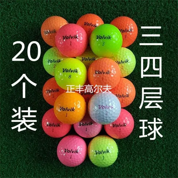 골프용품 20개 한포대 골프 3단4단 퇴장 경기 GOLF용품 택배비무료, T11-Volvik3단4단 단 k컬러볼 9뉴 20개별포장, 기본