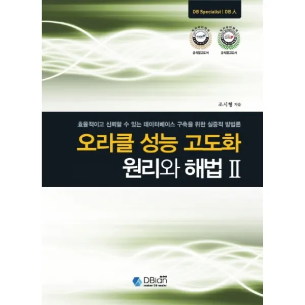 오라클 성능 고도화 원리와 해법. 2:효율적이고 신뢰할 수 있는 데이터베이스 구축을 위한 실증적 방법론, 디비안(주)(DBian)