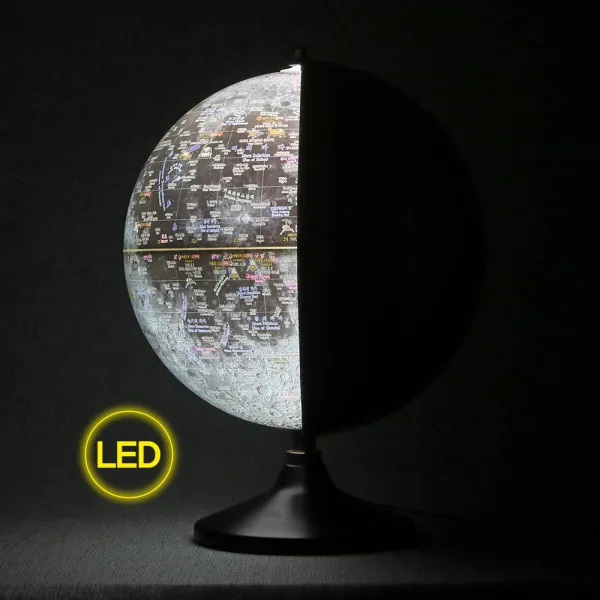 맵소프트 30cm 위상변화 달본 Led 진짜! 달! 회전 학습용 실습 학습 3번_30cm 위상변화 조명 달본 30 Mpl 