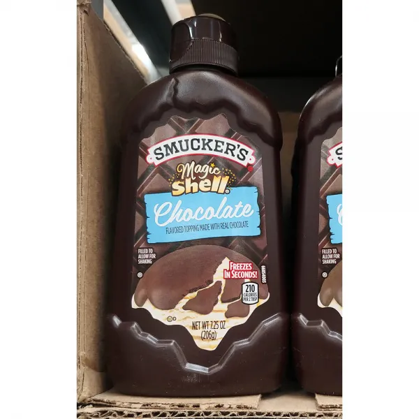Smuckers 매질 쉘 초콜렛 세컨드 206g F2336K 2팩, 단일상품