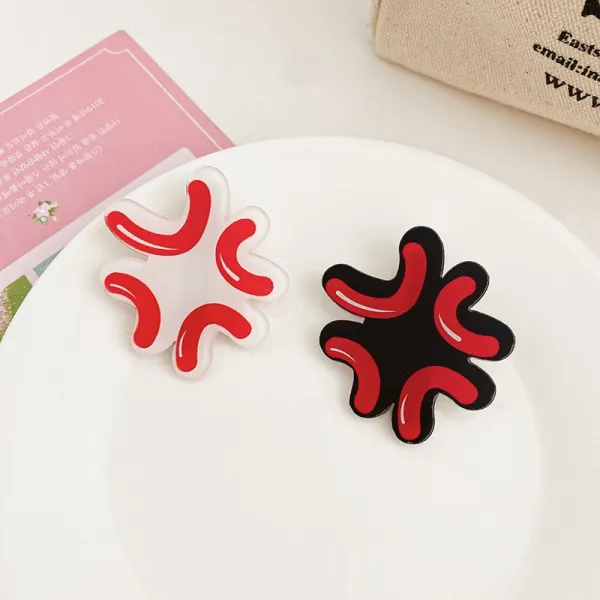 머리집게 땀을 흘리다 엘로 콩 EMOJI 표정 가방 땀방울이 뚝뚝 떨어지다 물방울 어이가 없다 머리핀 4868342312