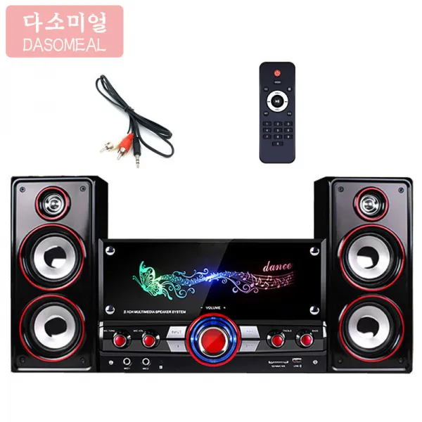  해외 직송 다소미얼 Pc용 스피커 Tv폰 오디오 무선 블루투스 스피커 데스크톱 K가 오디오 저음포 가정용 다매체 2.1 St18 A25 01 블루투스