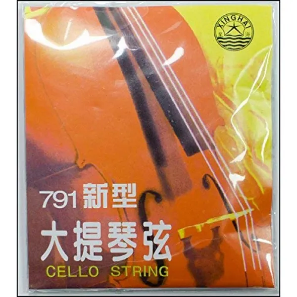첼로 현 세트 ◆ 791 XGHI 크롬 스틸 ◆ 4 / 4 크기 경악 코스 파! 투명감과 풍부한 음량에 정평있어 ★, 단일상품