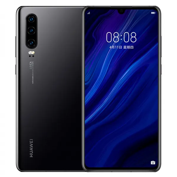 화웨이 (HUAWEI) P30 풀 넷통 4G 초감광라이카 3 찍음 기린 980AI 지능칩 전면 스크린내 지문판 휴대전화 블랙풀 (8G+, 단일상품