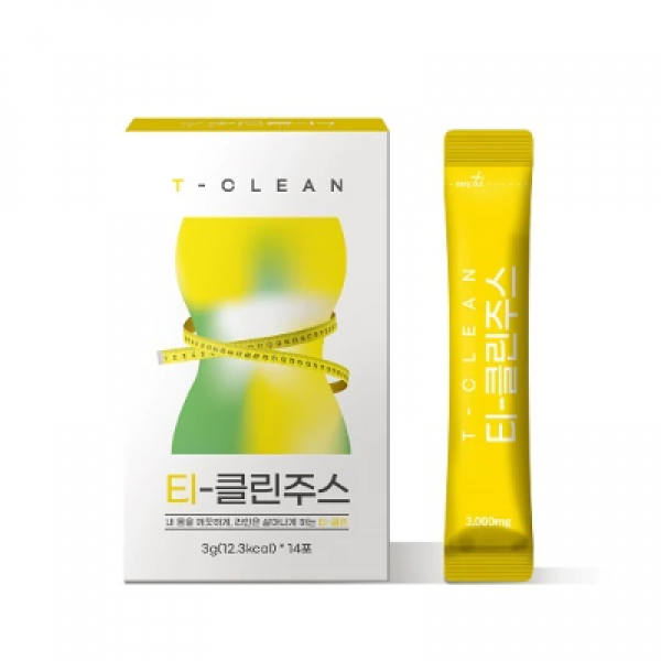 티-클린주스 지방 속 독소를 해독해 살이 잘 빠지는 몸으로 만들어 건강 지방해소 둘다 챙기다, 1+1박스 (1개월분)