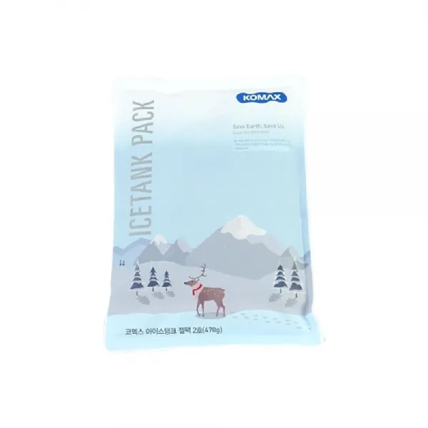 코멕스 아이스탱크젤팩 2호 470g 2ea 펙 팩 냉매