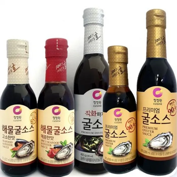 [ALQ_1047285] (선택 : 청정원 매콤한해물굴소스250g) 청정원 굴소스 소스 조리용소스 요리양념 가공소스 음식소스, 청정원 매콤한해물굴소스250g