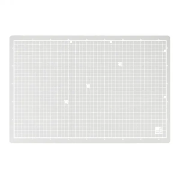 색상#화이트#에이쓰리 업무집중 컷트매트 모눈눈금 논슬립 DeskPad 하프 투명 벌써택배올생각에설레요 +13535척닙+ 미끄럼 방지 반투명 컷팅 데스크 책상 보호 칼날 패드