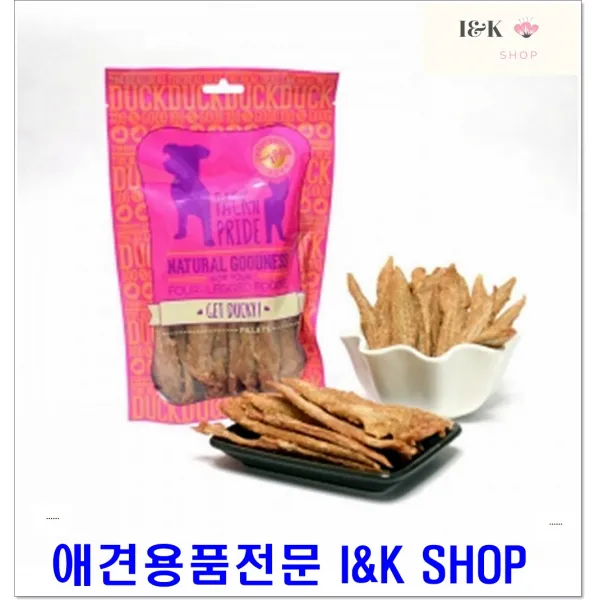 부족비타민 허약노령견 오리가슴살 애완동물용품 펫푸드 강아지방문훈련 애견센터, 1개