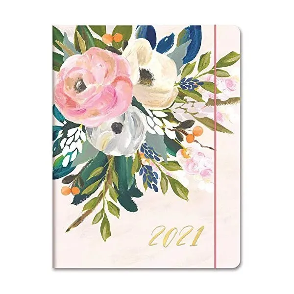 Just Right Monthly Planner 2020-2021 in Bella Flora by Orange Circle Studio - 8\