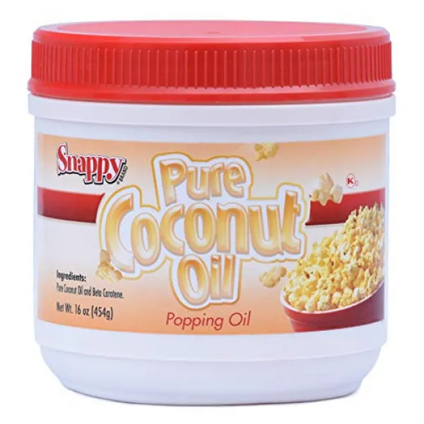 Snappy Popcorn Supplies Colored Coconut Oil 16 Oz, 1