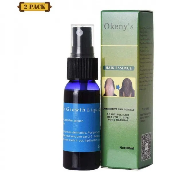 Faircargo 2 개 헤어 케어 에센스 오일 두피 에센스 육모 헤어 오일 두피 D 약용 육모 토닉 발모 촉진 남 1