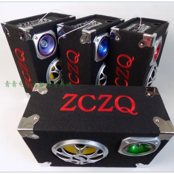 차량용우퍼 5인치대 파워 차량용 우퍼스피커 12V24V220V컴퓨터테이블 스피커 원격조종 카드삽입 블루투스 백, T10-오촌 모방백각 내장 블루투스+시가잭