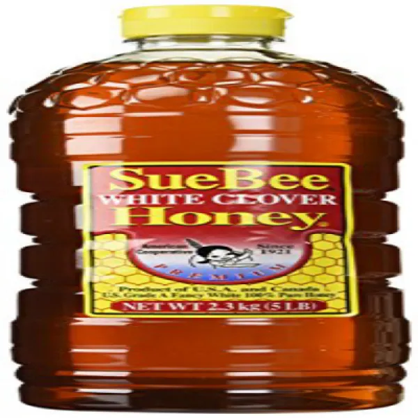 Sue Bee Clover Honey 5 Pound Container Sue Bee Clover Honey 2268g 컨테이너, 1