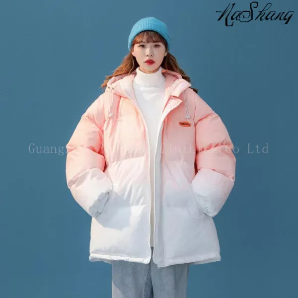 NaShang겨울 신상 그러데이션 여성 패딩 확실히 인정하다NaShang품질보증